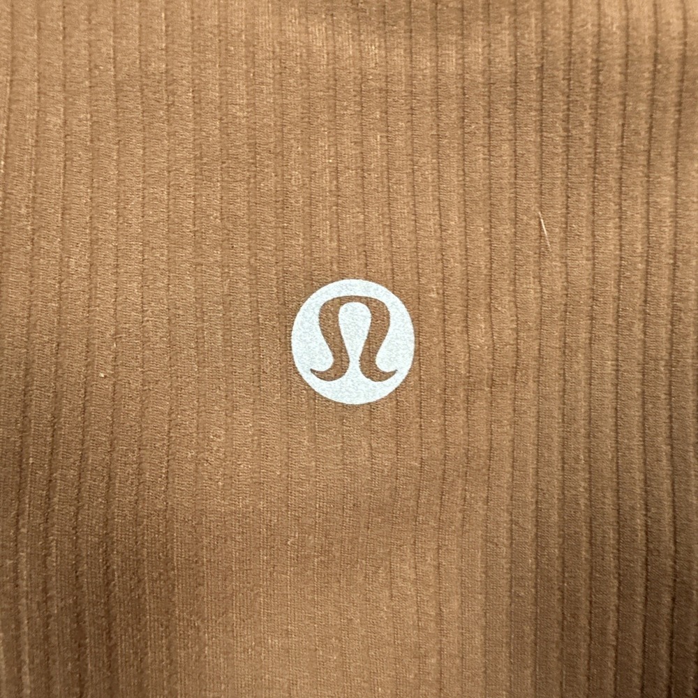 Lululemon Align High Rise Ribbed Pant Legging Women's Brown Size 2 EUC Inseam 25 - Picture 7 of 8